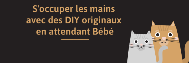 S'occuper les mains avec des DIY originaux en attendant Bébé