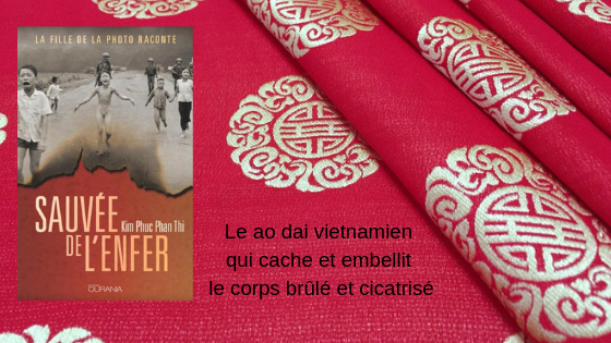 Le ao dai vietnamien qui cache et embellit le corps brûlé et cicatrisé